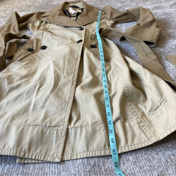 Free Assembly Trench Coat XS‎ Colorblock Neutral Spring Classic - Picture 8 of 8